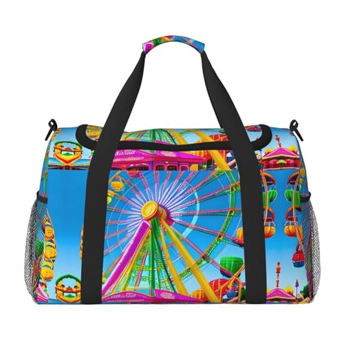 Corlorful Große Handreisetasche, wasserdichte Tragetasche für Damen, Seesack, Sport, Fitnessstudio für Herren von LiuMng