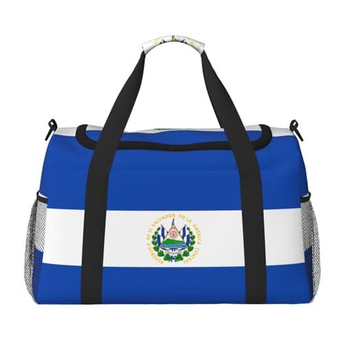El Salvador Große Handreisetasche, wasserdichte Tragetasche für Damen, Seesack, Sport, Fitnessstudio für Herren von LiuMng