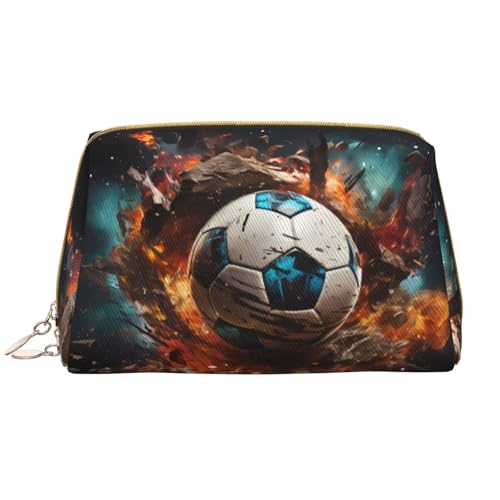 Firecracker Make-up-Tasche für Damen, großes Fassungsvermögen, Reise-Kosmetiktasche, PU-Leder, Reißverschluss, tragbar, weit offen, weiß, Einheitsgröße Firecracker Make-up-Tasche für Damen, großes Fassungsvermögen, Reise-Kosmetiktasche, PU-Leder, Reißverschluss, tragbar, weit offen, weiß, Einheitsgröße von LiuMng