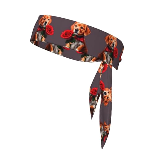 Gentleman-Like Dog Stilvolle und bequeme Sport-Kopfbandanas – Unisex-Trainings-Haarband für sportliche Aktivitäten Gentleman-Like Dog Stilvolle und bequeme Sport-Kopfbandanas – Unisex-Trainings-Haarband für sportliche Aktivitäten von LiuMng