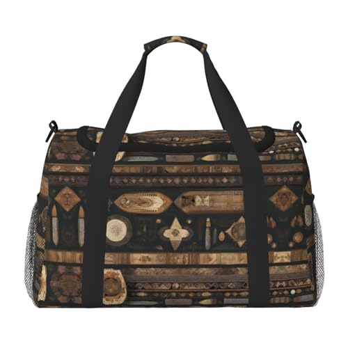 Große Handreisetasche im Bohemian-Stil, wasserdicht, für Damen, Seesack, Sport, Fitnessstudio für Herren Große Handreisetasche im Bohemian-Stil, wasserdicht, für Damen, Seesack, Sport, Fitnessstudio für Herren von LiuMng