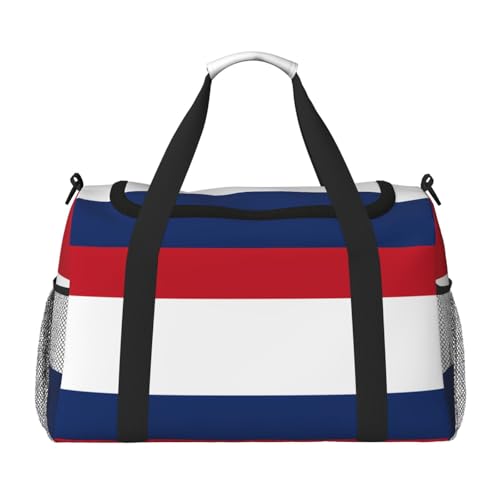 Große Handreisetasche mit niederländischer Flagge, wasserdichte Tragetasche für Damen, Seesack, Sport, Fitnessstudio für Herren von LiuMng