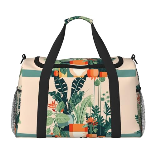 Große Reisetasche mit Cartoon-Motiv, wasserdicht, für Damen, Sporttasche, Fitnessstudio, für Herren von LiuMng