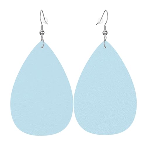 Leder-Ohrringe in Tropfenform für Damen, einfarbig, kleiner frischer Druck, leicht, Modeschmuck, Geschenk Leder-Ohrringe in Tropfenform für Damen, einfarbig, kleiner frischer Druck, leicht, Modeschmuck, Geschenk von LiuMng