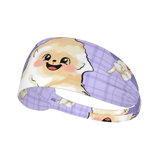 LiuMng Breite Stirnbänder für Damen und Herren – niedlicher goldener Affen-Druck, elastische Sport-Haarbänder, für Workout, Laufen LiuMng Breite Stirnbänder für Damen und Herren – niedlicher goldener Affen-Druck, elastische Sport-Haarbänder, für Workout, Laufen von LiuMng