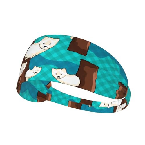 LiuMng Breite Stirnbänder für Damen und Herren – niedlicher kleiner Waschbär-Druck, elastische Sport-Haarbänder, für Workout, Laufen LiuMng Breite Stirnbänder für Damen und Herren – niedlicher kleiner Waschbär-Druck, elastische Sport-Haarbänder, für Workout, Laufen von LiuMng