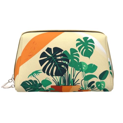 Make-up-Tasche aus Bambus mit Cartoon-Schildkrötenrücken, großes Fassungsvermögen, Reise-Kosmetiktasche, PU-Leder, mit Reißverschluss, tragbar, weit geöffneter Organizer Make-up-Tasche aus Bambus mit Cartoon-Schildkrötenrücken, großes Fassungsvermögen, Reise-Kosmetiktasche, PU-Leder, mit Reißverschluss, tragbar, weit geöffneter Organizer von LiuMng