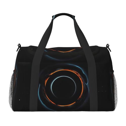 Mysterious Cosmic Schwarze Löcher Druck Große Handreisetasche Wasserdicht Tote Handtasche für Damen, Seesack Sport Gym für Herren Mysterious Cosmic Schwarze Löcher Druck Große Handreisetasche Wasserdicht Tote Handtasche für Damen, Seesack Sport Gym für Herren von LiuMng
