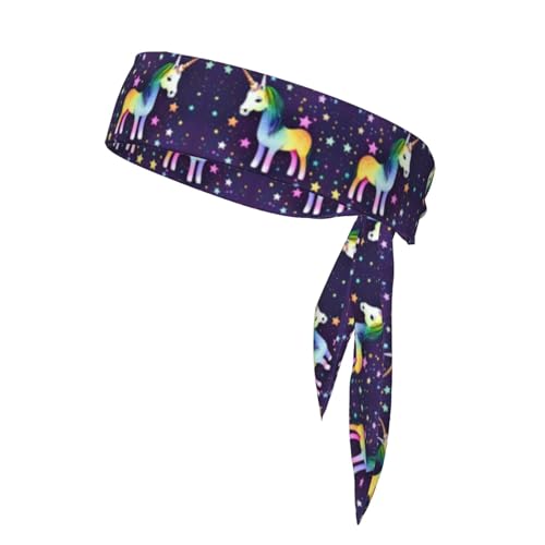 One-Horse Star Stylische und bequeme Sport-Kopfbandanas – Unisex-Trainings-Haarband für sportliche Aktivitäten One-Horse Star Stylische und bequeme Sport-Kopfbandanas – Unisex-Trainings-Haarband für sportliche Aktivitäten von LiuMng