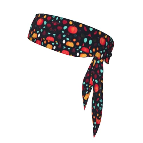 Stylische und bequeme Sport-Bandanas mit Kürbisblumen, Unisex, Workout-Haarband für sportliche Aktivitäten Stylische und bequeme Sport-Bandanas mit Kürbisblumen, Unisex, Workout-Haarband für sportliche Aktivitäten von LiuMng