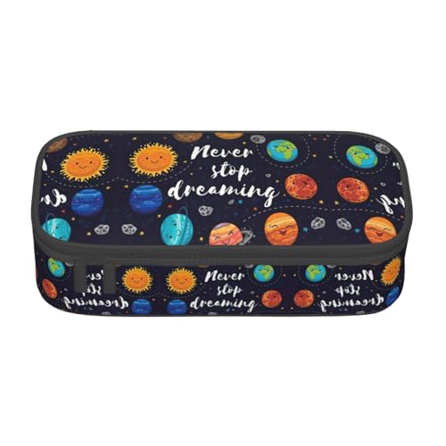 Liulannq Cute Planet Federmäppchen mit großem Fassungsvermögen von Liulannq