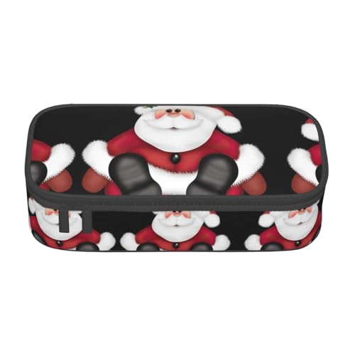 Liulannq Niedliches Weihnachtsmann-Fach mit großem Fach für Schreibwaren und Stifte von Liulannq