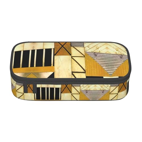 Liulannq Rustikale Stifttasche aus Holz mit großem Fassungsvermögen von Liulannq