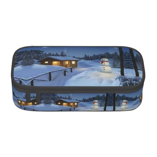 Liulannq Rustikales Stifteetui aus Holz, großes Fassungsvermögen, für Schreibwaren von Liulannq