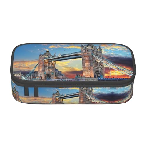 Liulannq Tower Bridge in London Federmäppchen mit großem Fassungsvermögen von Liulannq