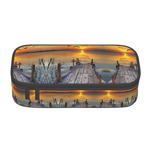 Liulannq Wild Goose by The Bridge Federmäppchen mit großem Fassungsvermögen von Liulannq