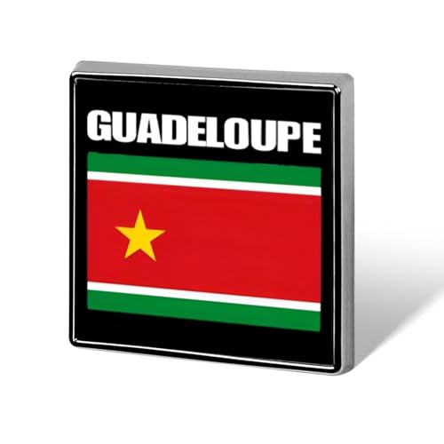 Business Pin Badge Brosche für Männer, Guadeloupe Flagge Broschen Quadratbrosche für Hemden Handtaschen Besprechungen Schulreisen Geschenk Business Pin Badge Brosche für Männer, Guadeloupe Flagge Broschen Quadratbrosche für Hemden Handtaschen Besprechungen Schulreisen Geschenk von Liumarvexia