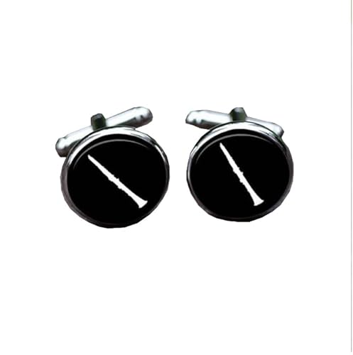 Cufflinks for Men, Business GiftMusical Instrument Notes Pattern Men's Cuff Links, Tuxedo Shirt Cufflink, Classic Groomsmen Cufflinks Wedding Cuff Links for Father Husband Boyfriend von Liumarvexia