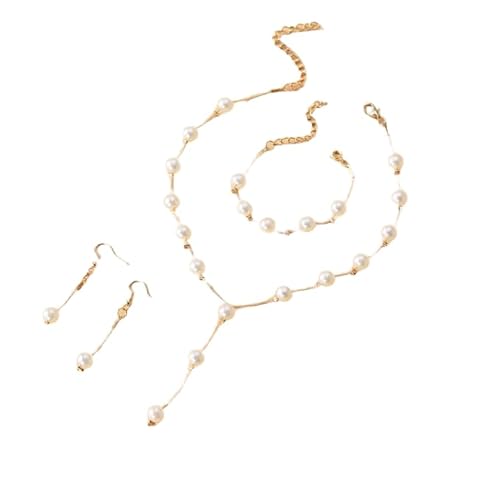 Liumarvexia Trendy Perlen Anhänger Halskette für Frauen, Imitation Perlen Choker Kette Dainty Halskette Party Prinzessin Kette Schmuck von Liumarvexia