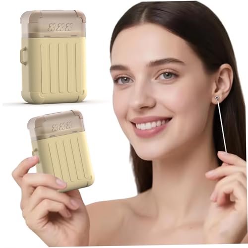 2pcs Ohrloch -Reiniger, sanfte durchdringende Reiniger Lösung und weiche Ohrlöcher Reinigungslinie FLOSS SET Aftersorge Geruchsentfernung Reinigungswerkzeug für Mädchen Frauen Männer Männer von Liummrcy