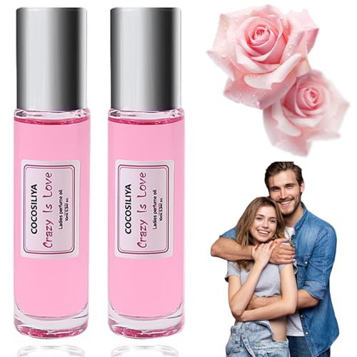 2pcs Pheromon-Parfüm für Frauen, langlebige und süchtig machende Rolle auf Parfüm, romantische Frauenduftstoffe, 10 ml von Liummrcy