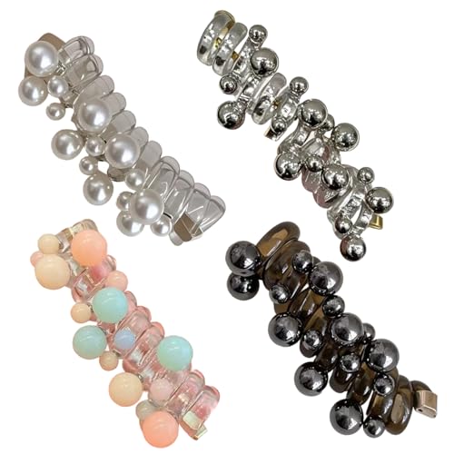 4pcs Spiralhaarbindungen, kein Schaden weiche elastische Haarbindungen, farbenfrohe Spiralspulen für dicke Pferdeschwanzhalter -Accessoires für Frauen Mädchen von Liummrcy
