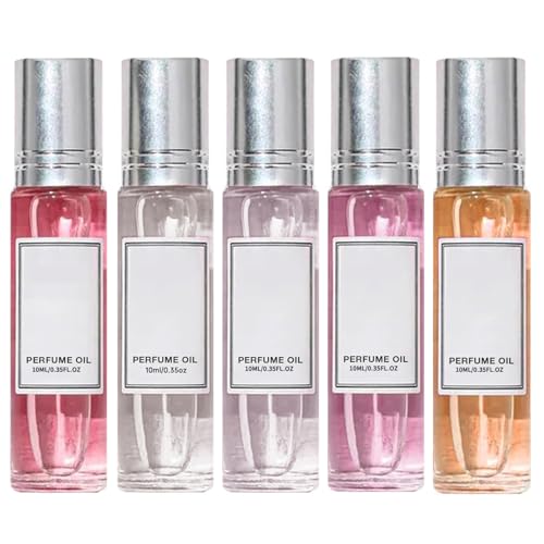 5pcs Pheromone Parfums für Frauen 10 ml Rollen auf Pheromon-Parfümöl Natürliche Formel Langlebige Duft 5pcs Pheromone Parfums für Frauen 10 ml Rollen auf Pheromon-Parfümöl Natürliche Formel Langlebige Duft von Liummrcy