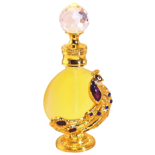 Arabisches Parfümöl 0, 41 Unze Dubai Parfümöl langlebige Düfte mit goldener Strassflasche für Frauen Mädchen von Liummrcy