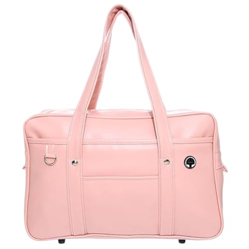 Liummrcy Japanische Schultasche große Kapazität Soft PU Leder Messenger Bag Trendy Leichtes Tasche Handtasche zum Pendeln von Reiseeinkäufen von Liummrcy