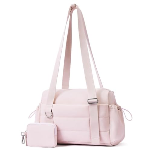 Mini -Fitness -Tasche 11, 7 x 4, 2 x 8 Zoll Mini Weekender -Tasche mit Nassfach und Münzbrieftasche für Frauen Training, Sport, Reisen von Liummrcy