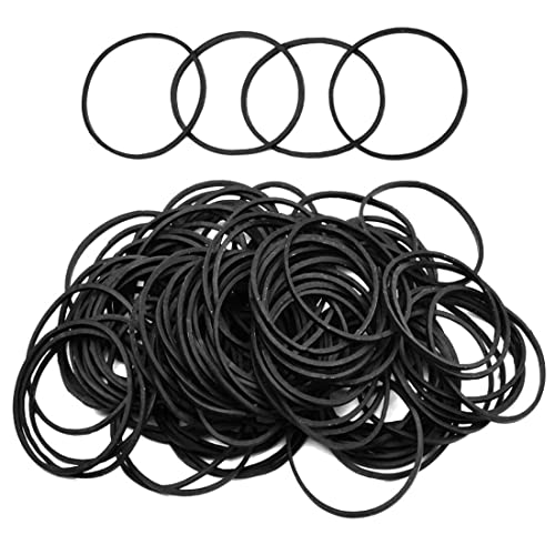 Tattoo Gummibänder elastische Dämpfungsspule Tattoo -Maschine Gummi -Ringe schwarz 100pcs von Liummrcy