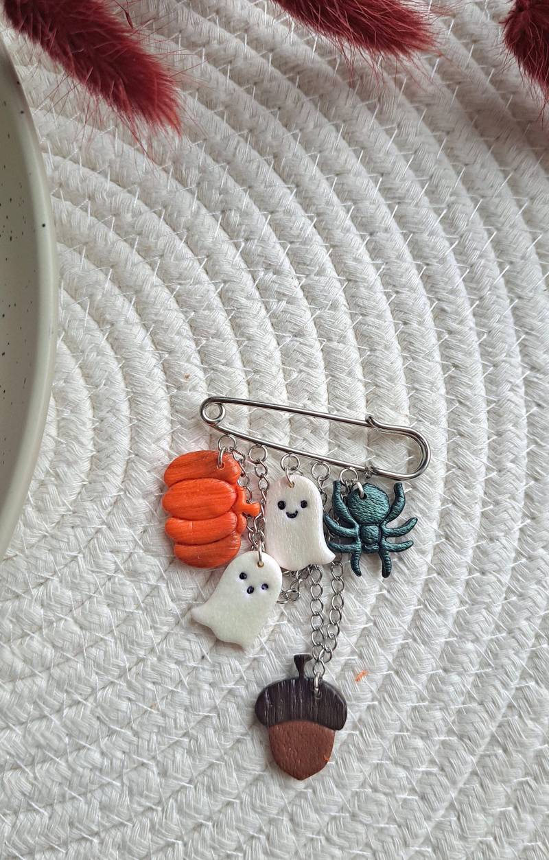 Handgemachte Polymer Clay Ohrringe Und Brosche Schmuckset Modeschmuck Ohrhänger Ohrstecker Sehr Leicht Halloween Schmuck Kunst Handgemachte Polymer Clay Ohrringe Und Brosche Schmuckset Modeschmuck Ohrhänger Ohrstecker Sehr Leicht Halloween Schmuck Kunst von LiutikArt