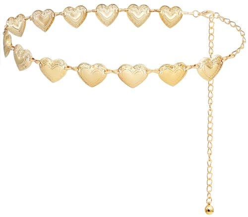 Liutufy Trendige Damen O-Ring verstellbare Taillenkette - Mode-Accessoire für Jeans und Kleider, M: 47.2 in/120 cm, Nicht-Edelmetall, Kein Edelstein Liutufy Trendige Damen O-Ring verstellbare Taillenkette - Mode-Accessoire für Jeans und Kleider, M: 47.2 in/120 cm, Nicht-Edelmetall, Kein Edelstein von Liutufy