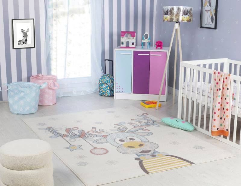 Livabliss Kinderteppich "BOONE" rechteckig 13 mm Höhe Kids von Livabliss
