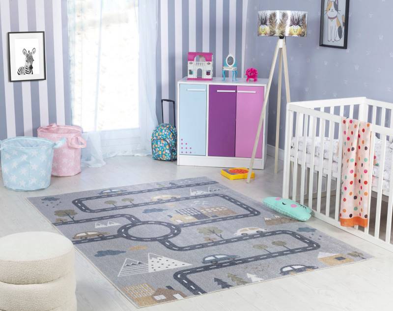 Livabliss Kinderteppich "OSAKA" rechteckig 6 mm Höhe Kids von Livabliss