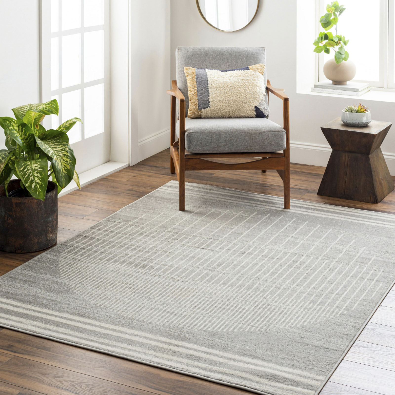 Livabliss Teppich "SANTIAGO" rechteckig 10 mm Höhe Skandinavischer Teppich, Kurzflor Boho-Wohnzimmerteppich, Läufer Livabliss Teppich "SANTIAGO" rechteckig 10 mm Höhe Skandinavischer Teppich, Kurzflor Boho-Wohnzimmerteppich, Läufer von Livabliss