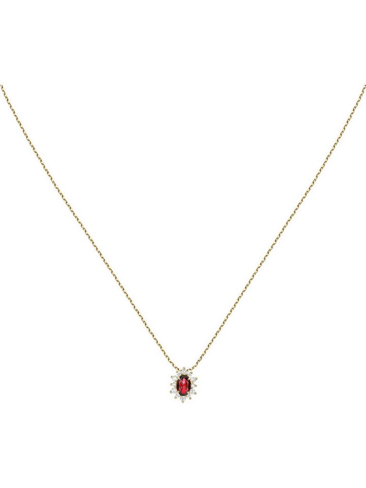 Live Diamond Goldkette Live Diamond Damen-Kette 1 Rubin von Live Diamond