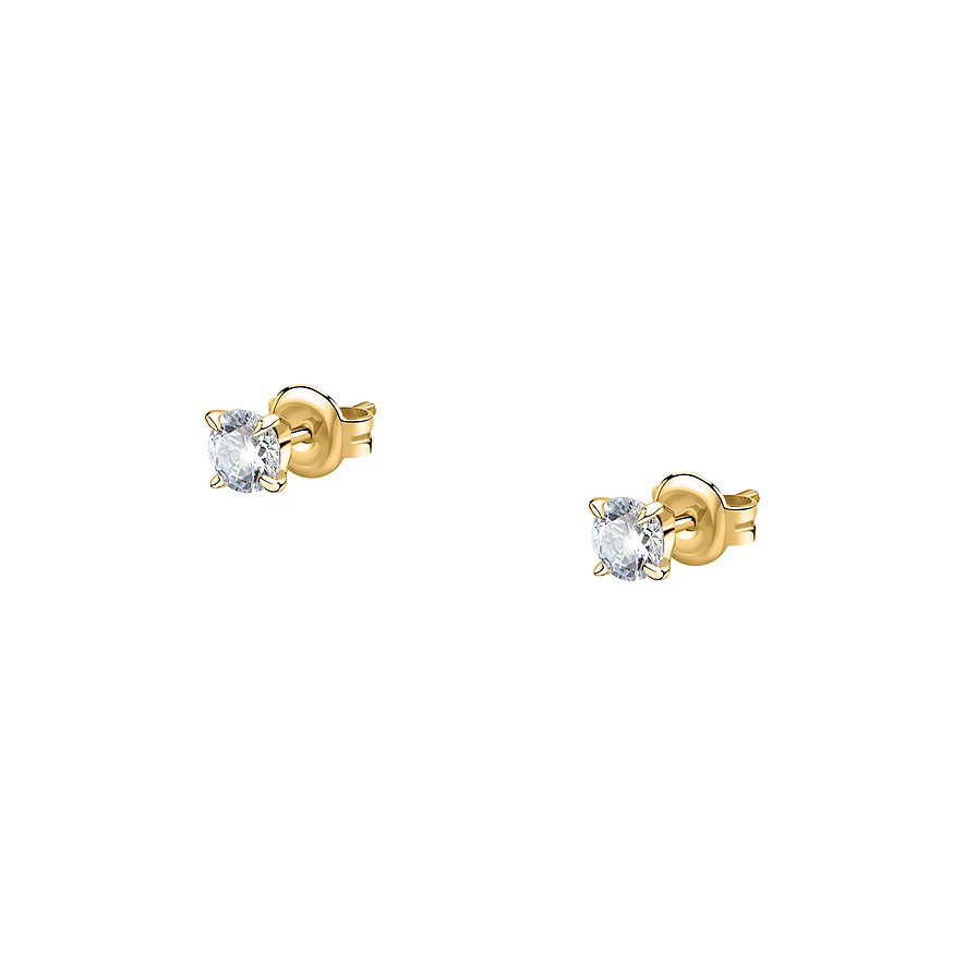 Live Diamond Ohrstecker LDY040141 375er Gelbgold, recycelt von Live Diamond