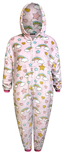 Live It Style It Kinder Einhorn Onesie Mädchen Bequeme Pyjamas Jungen weichen Schlafanzug Geschenke für Kinder Tier Jumpsuit Dress Up Kostüm von Live It Style It