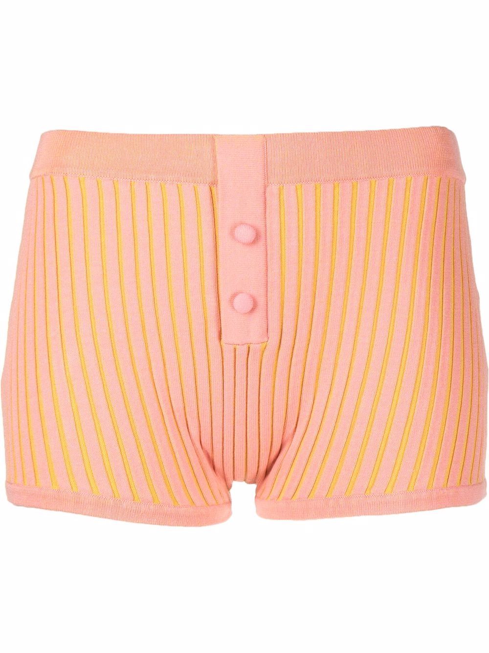 Live The Process Plaited Boy Shorts - Rosa von Live The Process