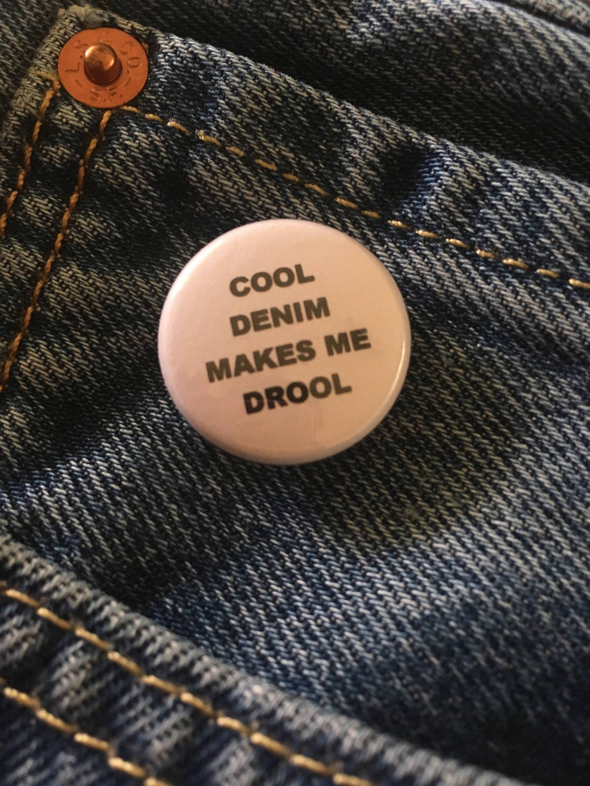 Cool Denim Abzeichen Cool Denim Abzeichen von LiveLaughGuillotine