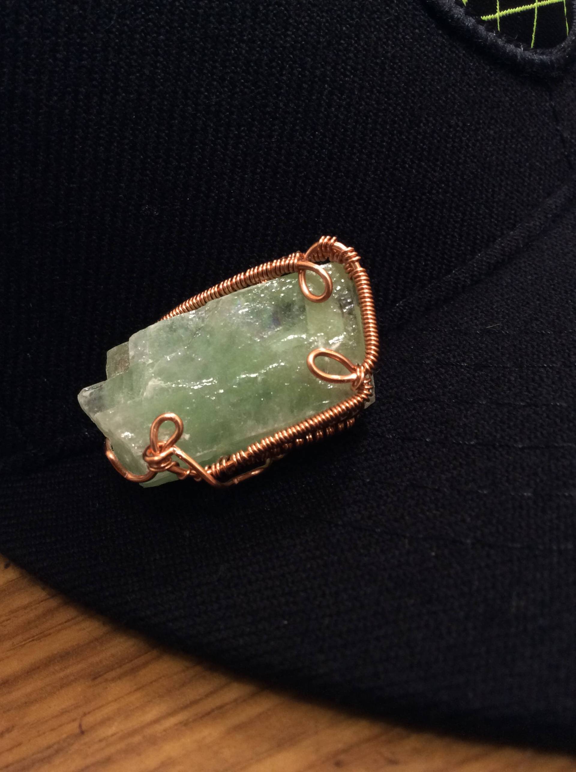 Calcit N Kupfer Hutnadel Calcit N Kupfer Hutnadel von LiveLoveCrystalShop