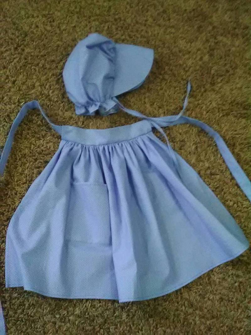 Pionier Prärie Mütze Und Schürze von LiveandLoveHomeade