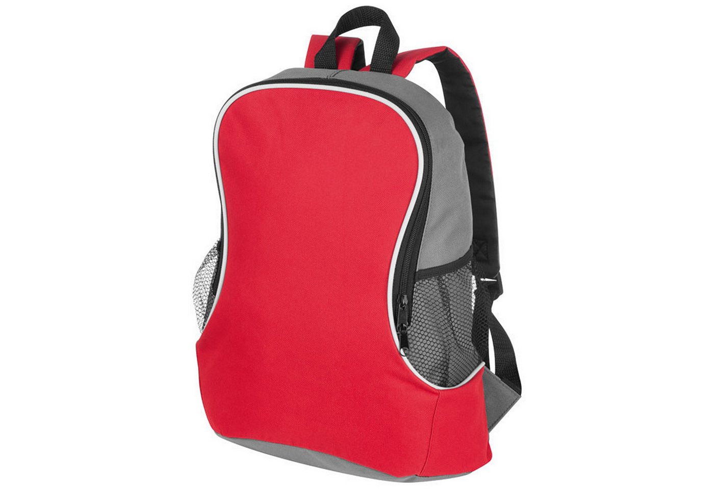 Livepac Office Freizeitrucksack Rucksack mit Seitenfächern / aus Polyester / Farbe: rot von Livepac Office