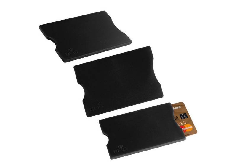 Easy Gifts Kartenetui 5x RFID Kartenetui / Farbe: schwarz von Easy Gifts