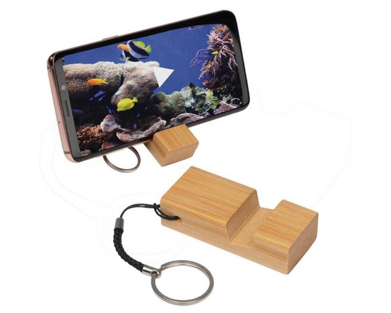 Macma Schlüsselanhänger Schlüsselanhänger "Bambushandyhalter" von Macma