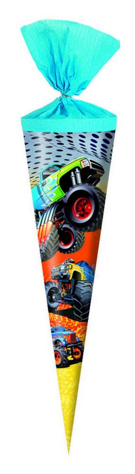 Livepac Office Schultüte Schultüte / Zuckertüte / Länge: 35cm / rund / Monster Truck"" von Livepac Office