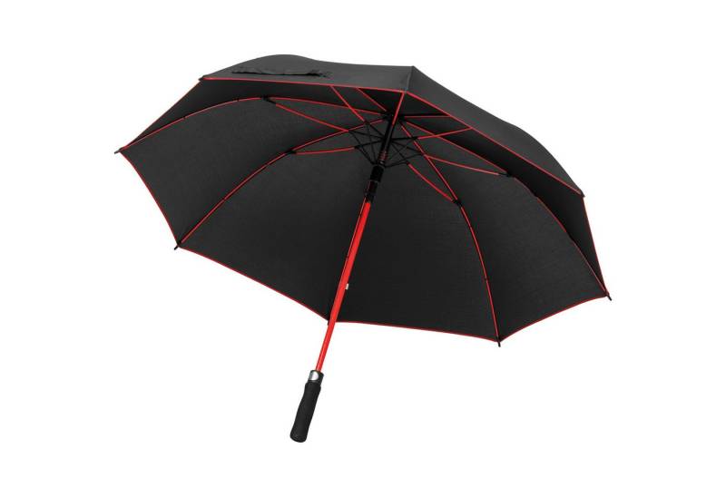 Macma Stockregenschirm Automatik-Regenschirm / Farbe: schwarz-rot von Macma