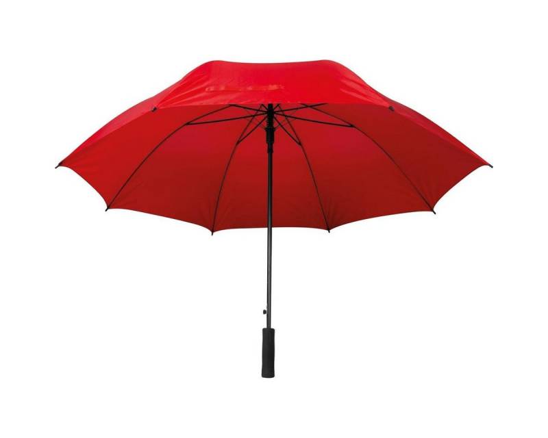 Easy Gifts Stockregenschirm Automatik-Regenschirm XXL / mit Softgriff / Farbe: rot von Easy Gifts