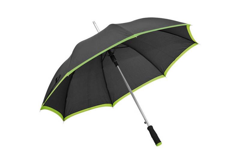 Macma Stockregenschirm Eleganter Automatik-Regenschirm / mit Softgriff / Farbe: schwarz-apfel von Macma